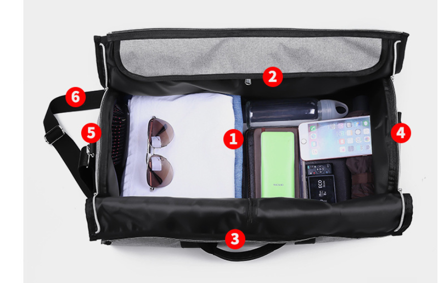 Travel Duffle/Garmet Bag (Carry-On/Weekender)